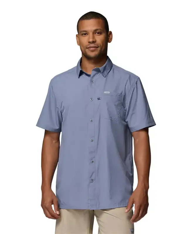 Men's Slack Tide Camp Shirt - New Moon - 1