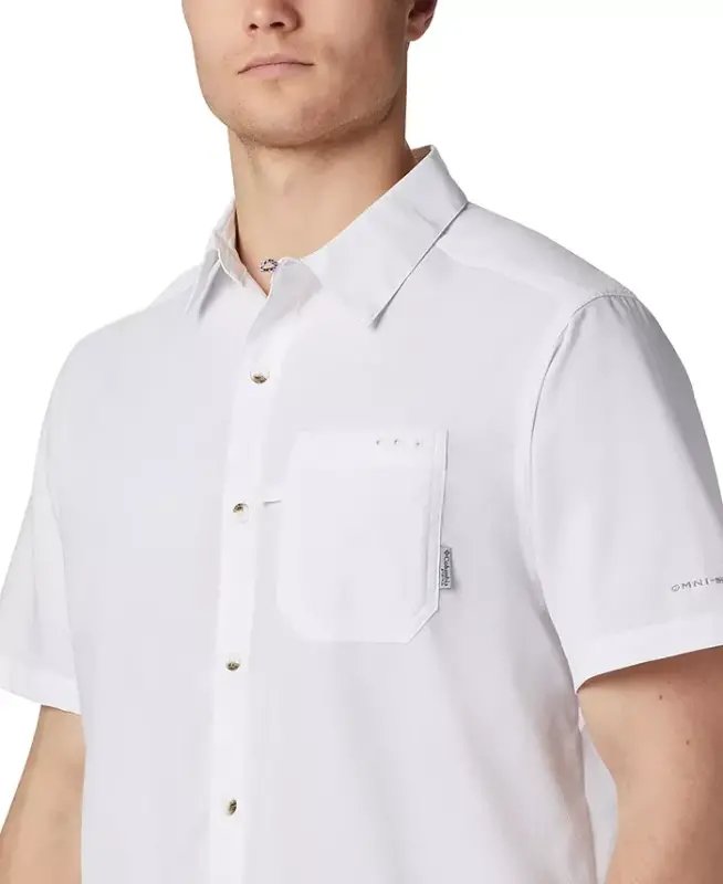 Men's Slack Tide Camp Shirt - White - 2