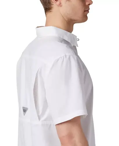 Men's Slack Tide Camp Shirt - White - 4