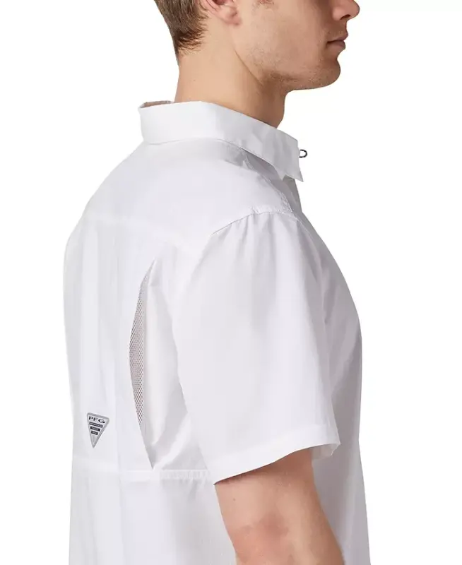 Men's Slack Tide Camp Shirt - White - 4