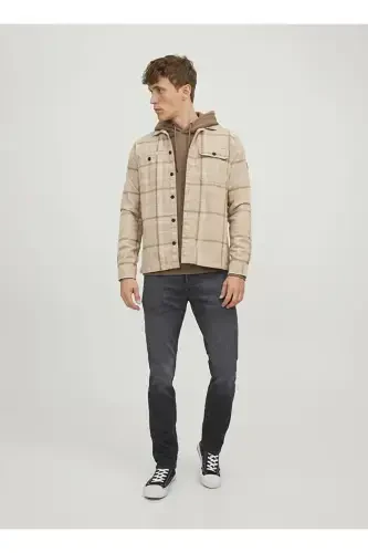 Men's Slim Black Jeans - JACK & JONES (1)