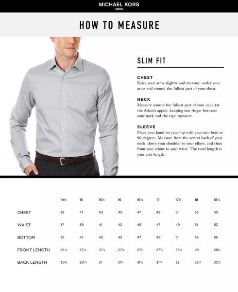 Men's Slim Fit Airsoft Performance Non-Iron Dress Shirt Gray - 7