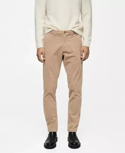 Men's Slim-Fit Corduroy Pants - 1