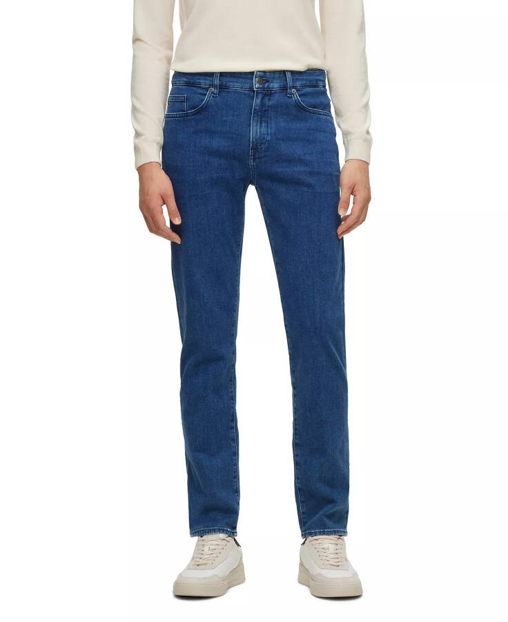 Men's Slim-Fit Denim Jeans - Navy - 1