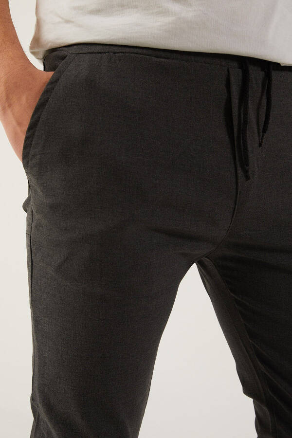 Men's Slim Fit Double Cuff Jogger Pants - 2