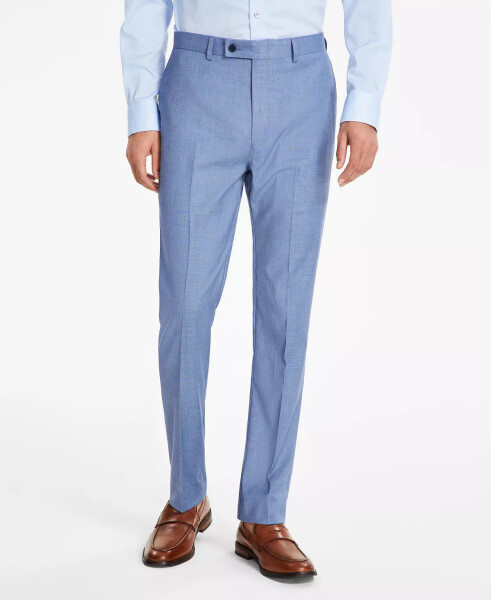 Men's Slim-Fit Dress Pants Blue - 1