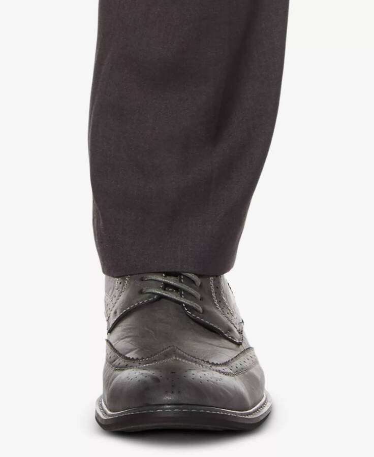 Men's Slim-Fit Dress Pants Charcoal Heather - 4