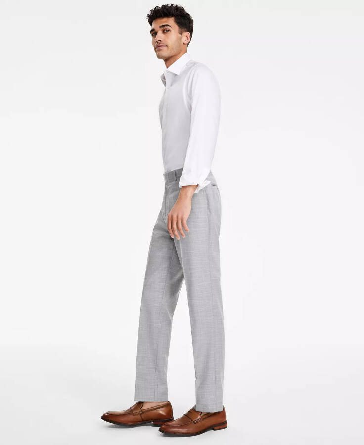 Men's Slim-Fit Dress Pants Light Grey - 1