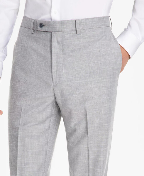 Men's Slim-Fit Dress Pants Light Grey - 4