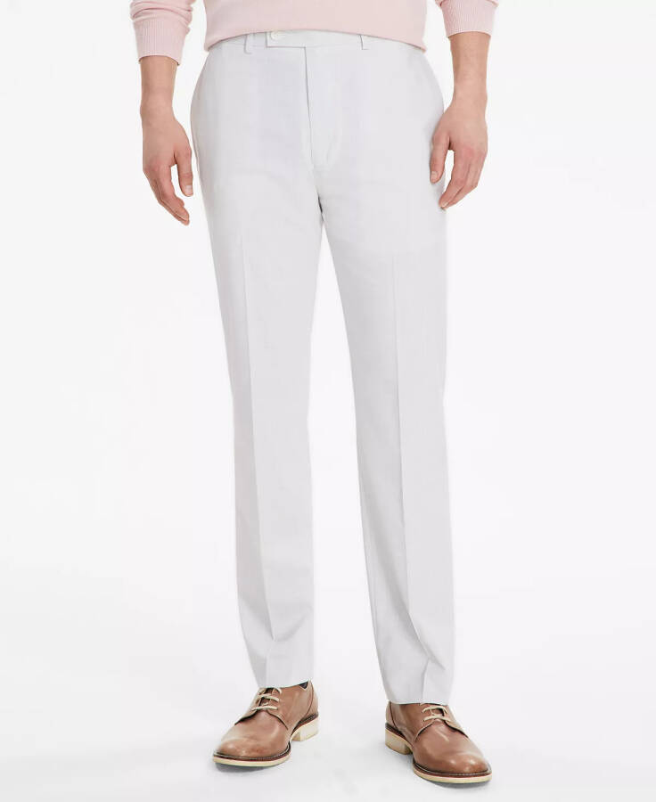 Men's Slim-Fit Dress Pants Off White - 2