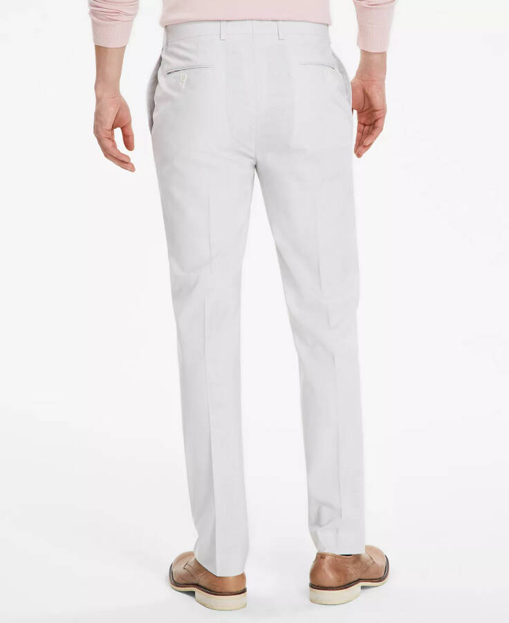 Men's Slim-Fit Dress Pants Off White - 3