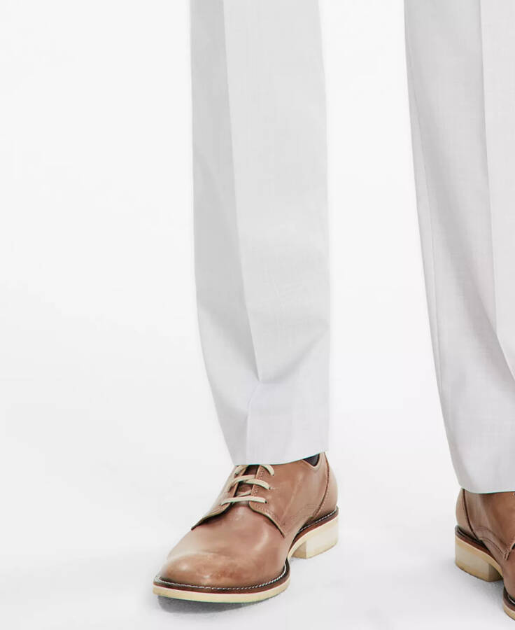 Men's Slim-Fit Dress Pants Off White - 7