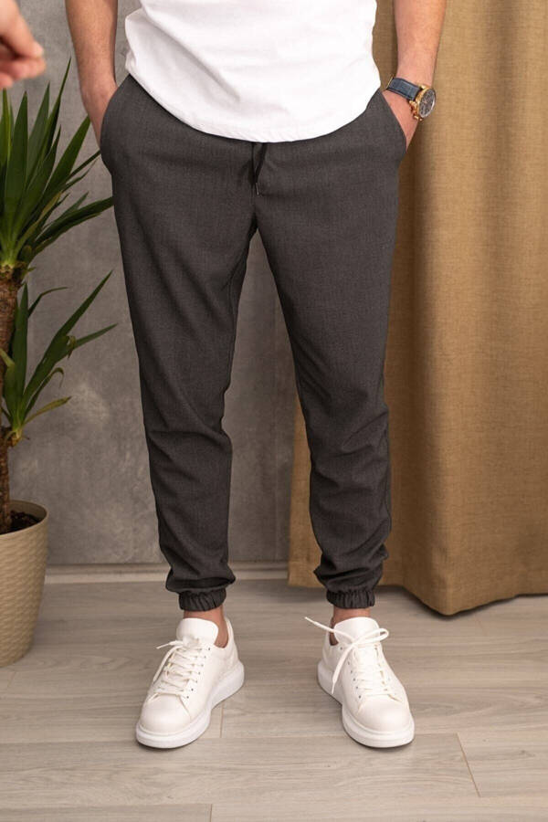 Men's Slim Fit Elastic Cuff Jogger Pants - 9