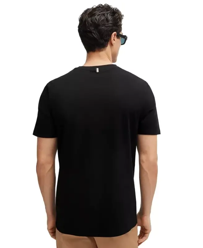 Men's Slim-Fit Mercerized-Cotton T-shirt - 3