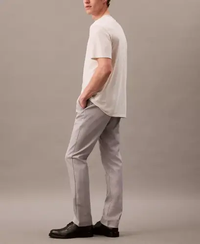 Men's Slim-Fit Modern Stretch Chino Pants - Alloy - CALVIN KLEIN (1)