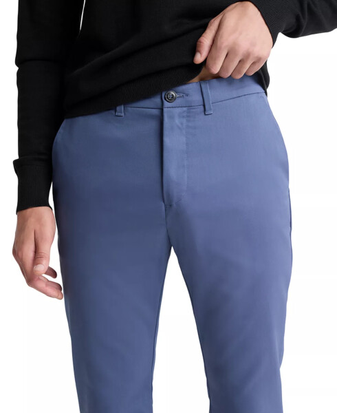 Men's Slim-Fit Modern Stretch Chino Pants Vintage Indigo - 3