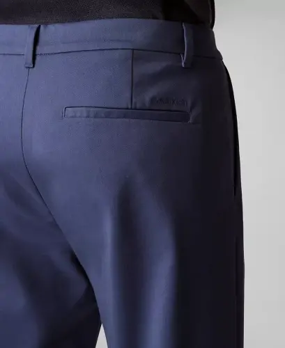 Men's Slim-Fit Modern Stretch Chino Pants-Vintage Indigo - 5