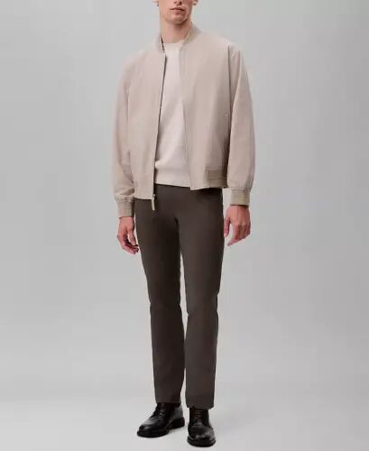 Men's Slim-Fit Performance Stretch Pants - Beluga - Calvin Klein (1)
