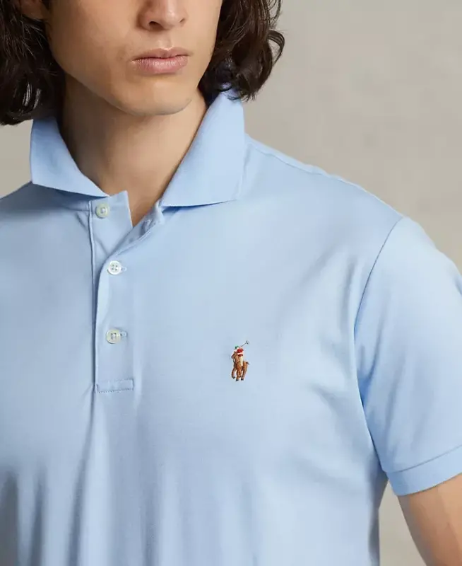Men’s Slim-Fit Soft Cotton Polo Shirt - 3