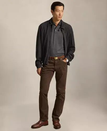 Men’s Slim-Fit Soft Cotton Polo Shirt - WINDSOR HEATHER - Polo Ralph Lauren (1)