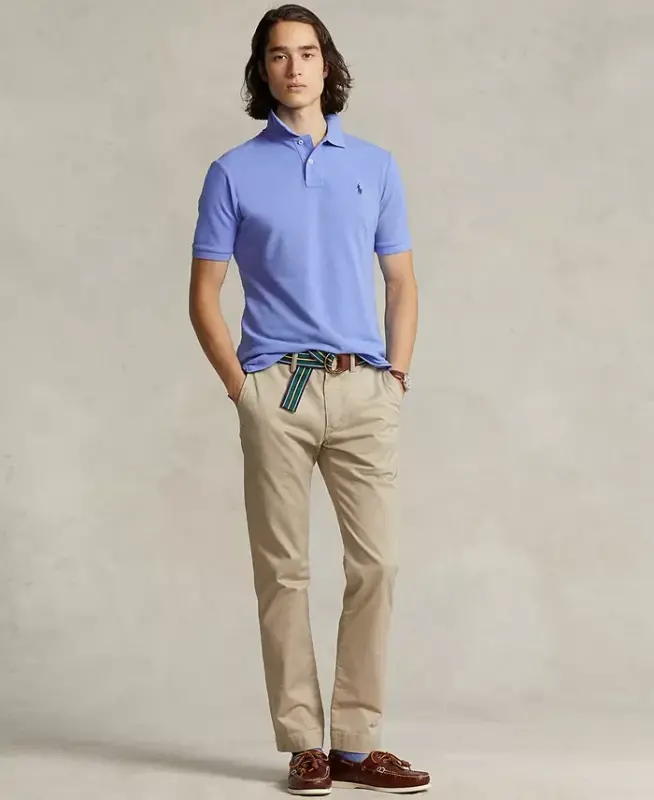 Men's Slim-Fit Stretch Chino Pants - 1