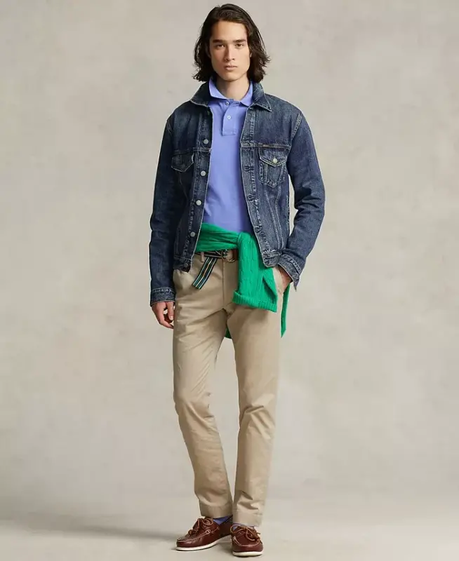 Men's Slim-Fit Stretch Chino Pants - 2