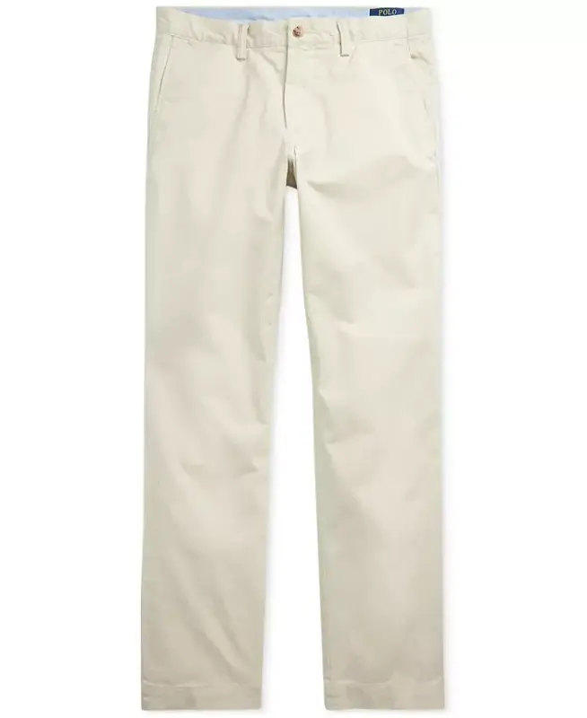 Men's Slim-Fit Stretch Chino Pants-Classic Stone - 4