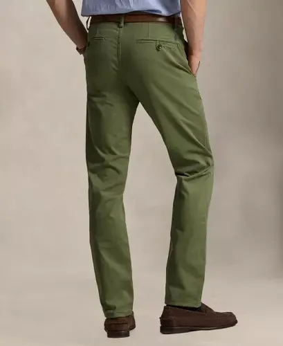 Men's Slim-Fit Stretch Chino Pants - Garden Trail - 4