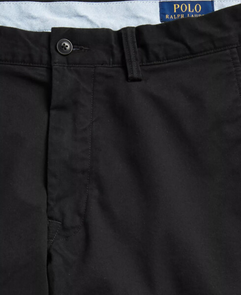 Men's Slim-Fit Stretch Chino Pants Polo Black - 2