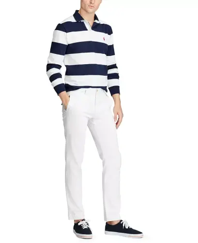 Men's Slim-Fit Stretch Chino Pants - WHITE - POLO RALPH LAUREN (1)