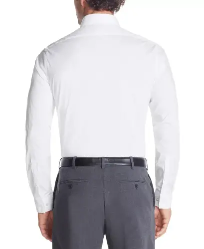 Men's Slim-Fit Stretch Dress Shirt, Online Exclusive Created for Modazone - CALVIN KLEIN (1)