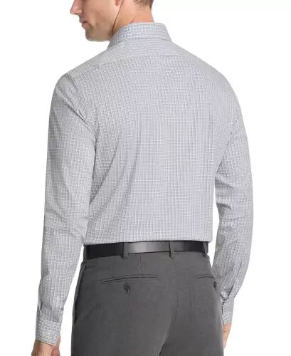 Men's Slim-Fit Stretch Dress Shirt, Online Exclusive Created for Modazone - Carbon - Calvin Klein (1)