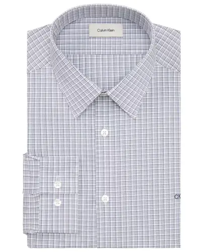 Men's Slim-Fit Stretch Dress Shirt, Online Exclusive Created for Modazone - Navy - 3