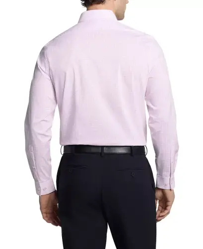 Men's Slim-Fit Stretch Dress Shirt, Online Exclusive Created for Modazone - Pink - Calvin Klein (1)