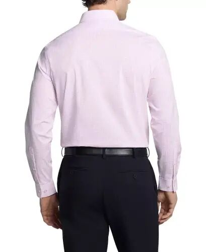 Men's Slim-Fit Stretch Dress Shirt, Online Exclusive Created for Modazone - Pink - Calvin Klein (1)
