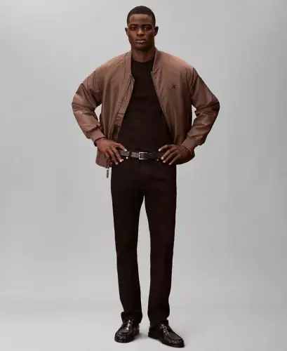 Men's Slim-Fit Stretch Jeans - CK Classic Black - 1