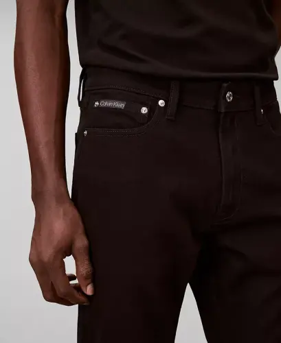 Men's Slim-Fit Stretch Jeans - CK Classic Black - CALVIN KLEIN (1)