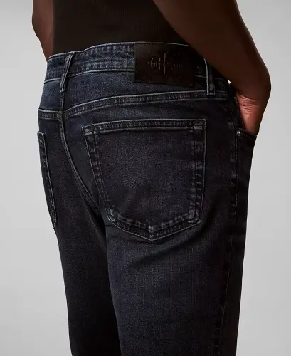 Men's Slim-Fit Stretch Jeans - Klein Blue Black - CALVIN KLEIN (1)