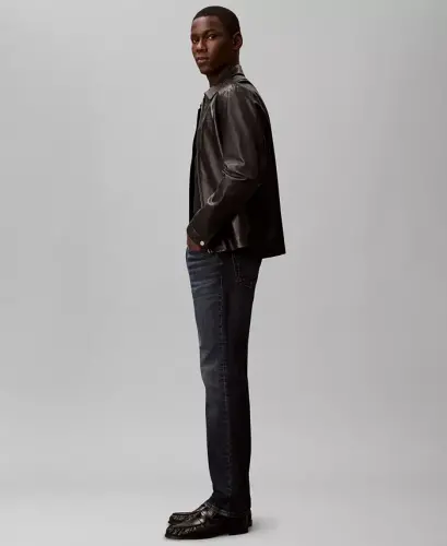 Men's Slim-Fit Stretch Jeans - Klein Blue Black - 3