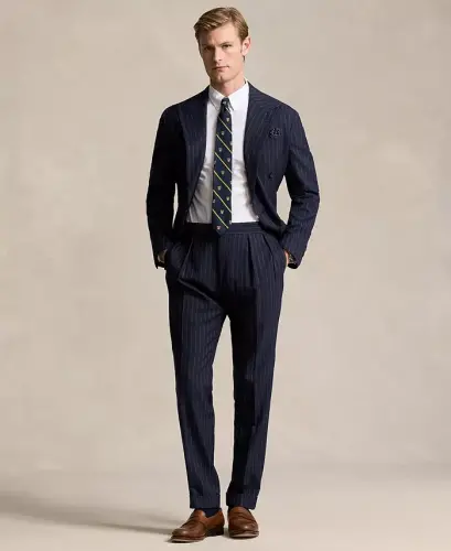 Men's Slim-Fit Stretch Poplin Shirt - 4