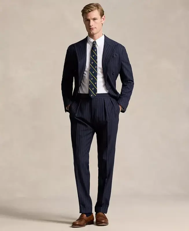 Men's Slim-Fit Stretch Poplin Shirt - 4