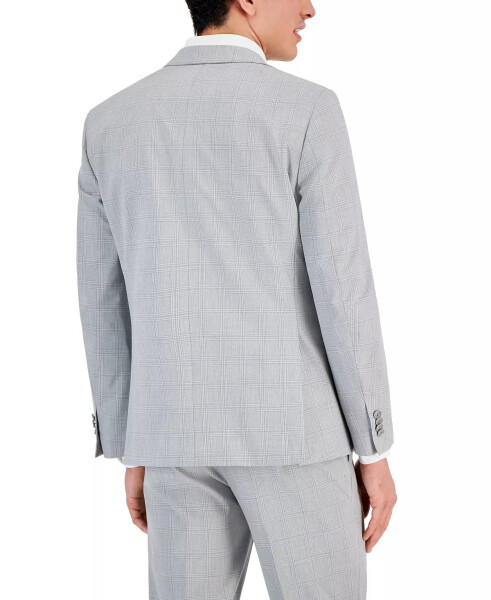 Men's Slim-Fit Stretch Solid Suit Jacket, Created for Modazone Light Grey - 2