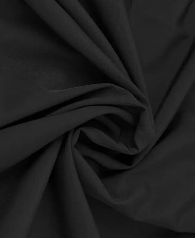 Men's Slim Fit Supershirt Dress Shirt-Black - 8