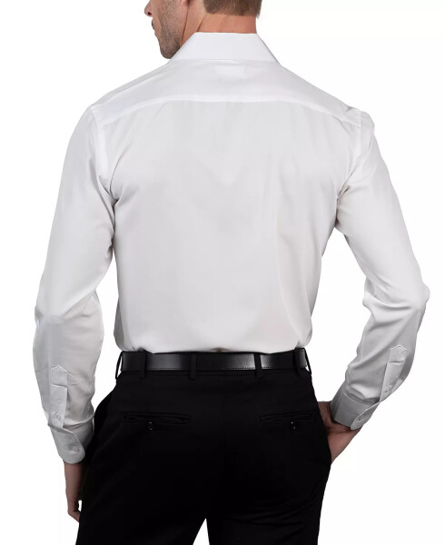 Men's Slim Fit Supershirt Dress Shirt White - 3