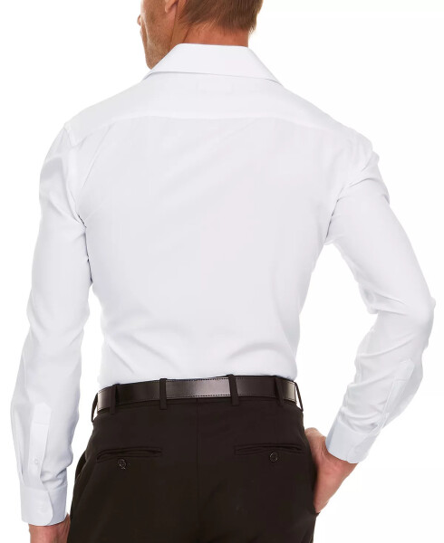 Men's Slim Fit Supershirt Dress Shirt White - 8