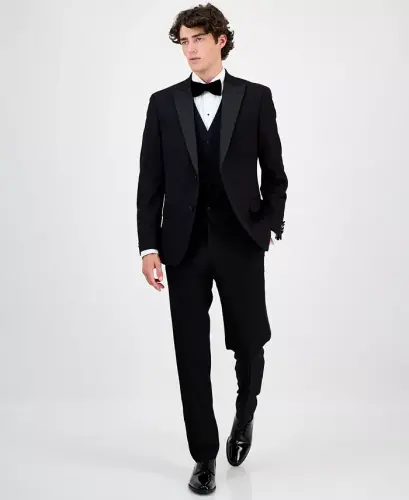 Men's Slim-Fit Tuxedo Jackets, Created for Modazone - 4