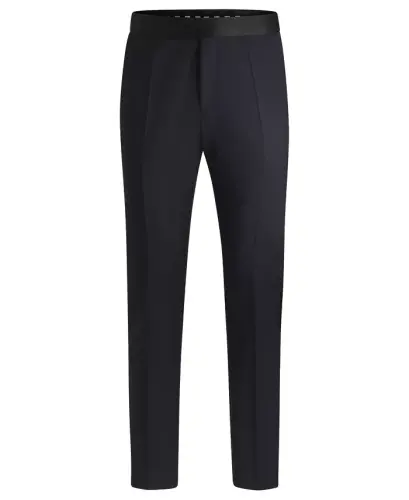Men's Slim-Fit Tuxedo Trousers - 3
