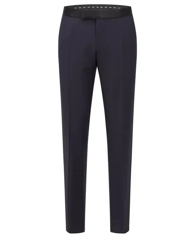 Men's Slim-Fit Tuxedo Trousers - 7