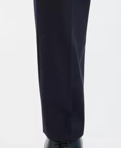 Men's Slim-Fit Wool-Blend Stretch Kostyum Shim - 5
