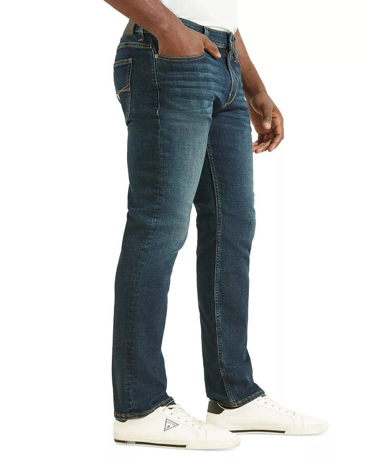 Men's Slim Straight Fit Jeans Blue Guitar - 3